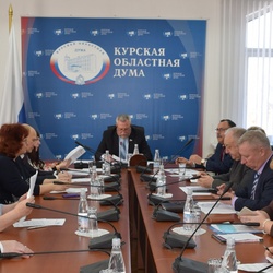 Заседание общественного совета при постоянном комитете по образованию, науке, семейной и молодежной политике Курской областной Думы