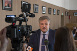Интервью региональным СМИ дает председатель Курского регионального отделения РоСМУ В.А. Липатов